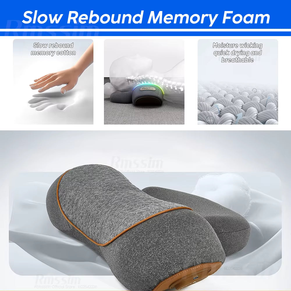 Neck Massager Pillow Cervical Stretcher Heating COSSEAL TM