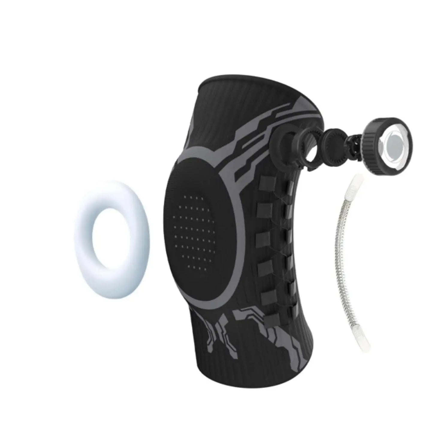 Sweat Wicking Joint Recovery Adjustable Knob Leg Guard Knee Brace Meniscus Basketball Football Sports Compression Fitness Women