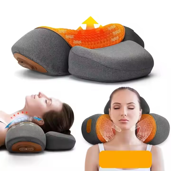 Neck Massager Pillow Cervical Stretcher Heating COSSEAL TM