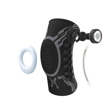 Sweat Wicking Joint Recovery Adjustable Knob Leg Guard Knee Brace Meniscus Basketball Football Sports Compression Fitness Women
