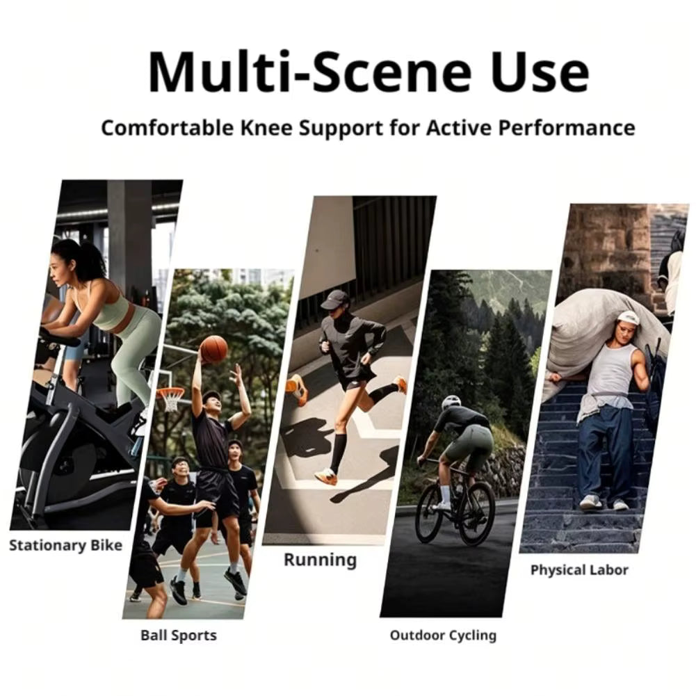 Sweat Wicking Joint Recovery Adjustable Knob Leg Guard Knee Brace Meniscus