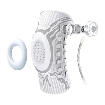 Sweat Wicking Joint Recovery Adjustable Knob Leg Guard Knee Brace Meniscus Basketball Football Sports Compression Fitness Women